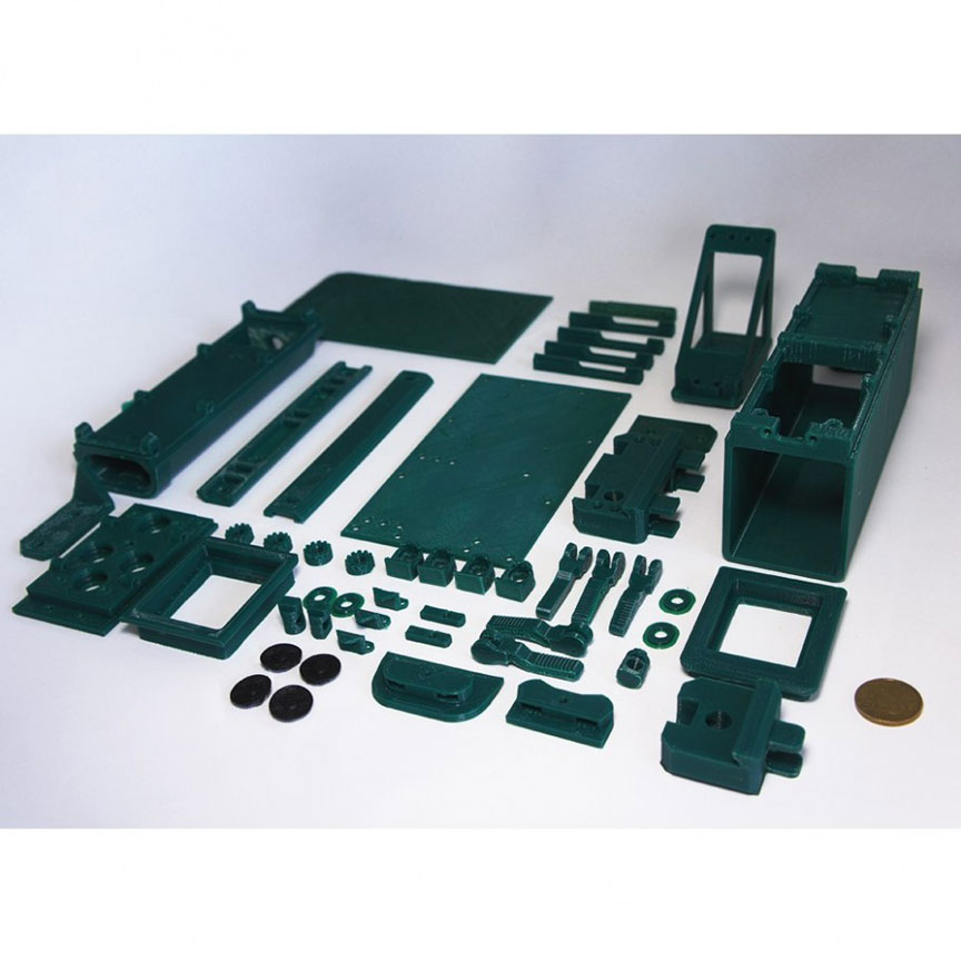 PLA пластик 1,75 REC зеленый 0,75 кг