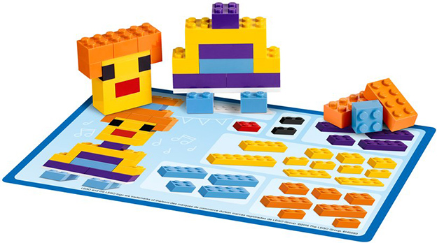 Кирпичики для творческих занятий Lego 45020