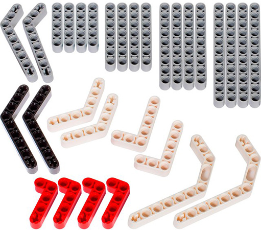 Комплект запасных частей для наборов LEGO EDUCATION LME 6 2000705