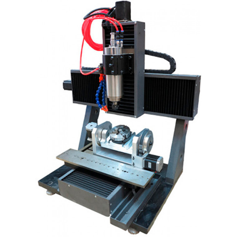 Настольный фрезерный станок по металлу Моделист CNC-3050AL-S
