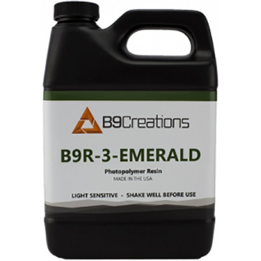 Пигментированная смола B9R-3-Emerald Resin