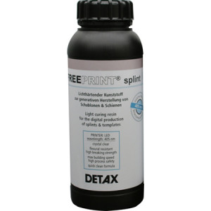 Detax Freeprint splint 405 1кг, прозрачный