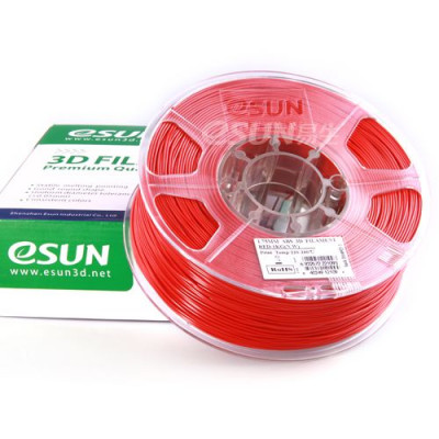 ABS пластик ESUN 1,75 мм, 1 кг, красный