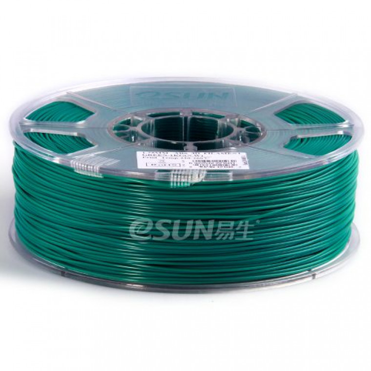 PLA пластик ESUN 2,85 мм, 1 кг, зеленый