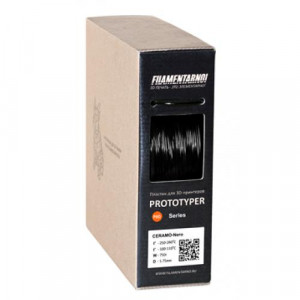 Пластик Filamentarno Pro Aerotex-2 черный 0,75 кг
