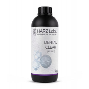 Фотополимер HARZ Labs Dental Clear SLA/Form-2 0,5 л