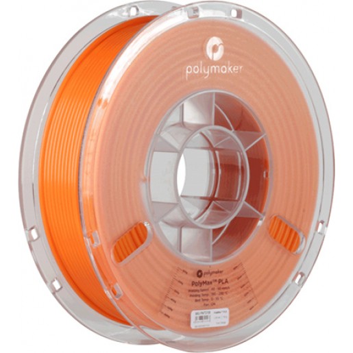 PLA пластик Polymax 1,75 оранжевый 0,75 кг
