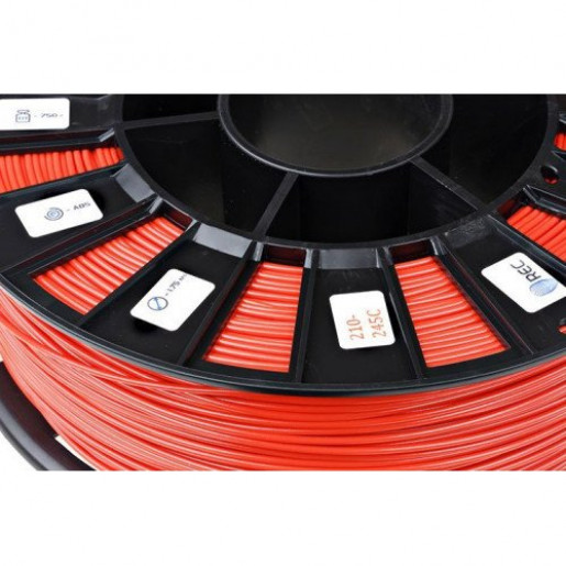 ABS пластик 1,75 REC ярко-красный RAL3028 2 кг