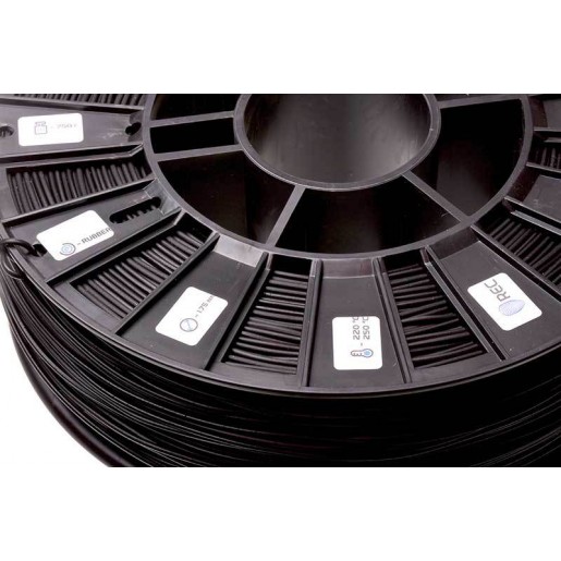 RUBBER 1,75 мм REC черный RAL9004 0,75 кг