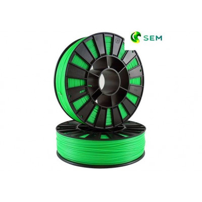 ABS пластик 2,85 SEM флуоресцентный зеленый 1 кг