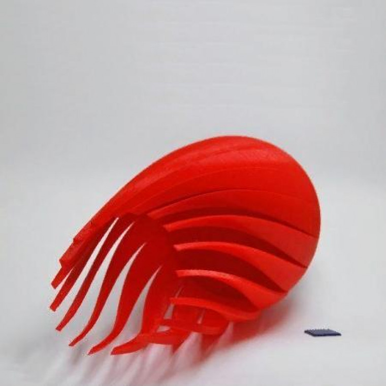 PLA пластик 1,75 SEM красный 0,8 кг