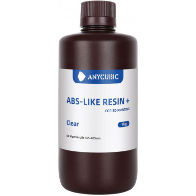 Фотополимер Anycubic ABS-Like Resin+ прозрачный 1 кг