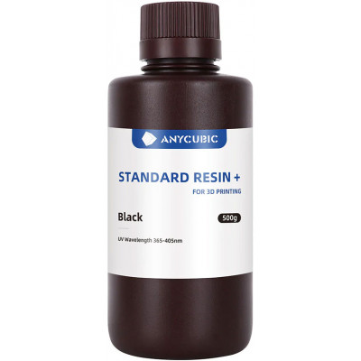 Фотополимер Anycubic Standard Resin+ черный 0,5 кг
