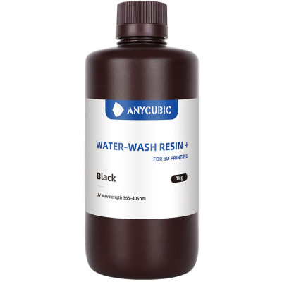 Фотополимер Anycubic Water wash Resin черный 1 кг