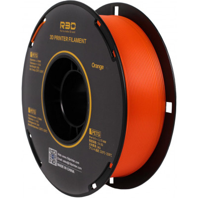 PETG пластик R3D 1,75 мм оранжевый 1 кг