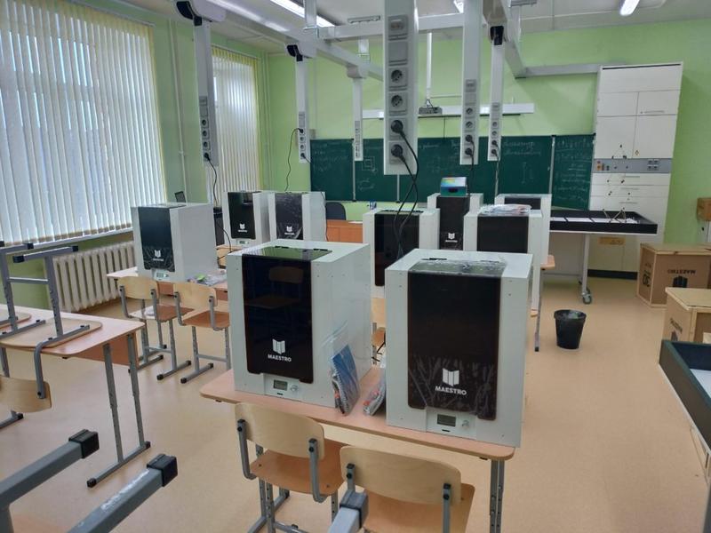 3д принтеры в учебном классе