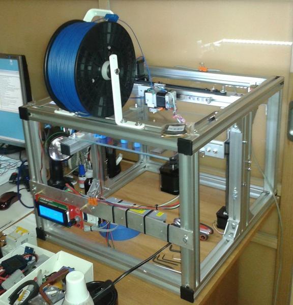 Как самостоятельно сделать 3D-принтер из алюминиевого профиля?