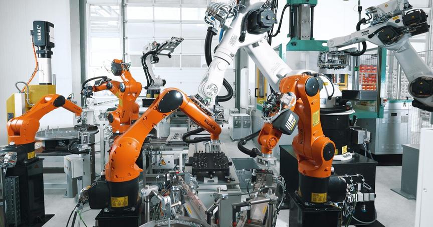 фото промышленных роботов манипуляторов