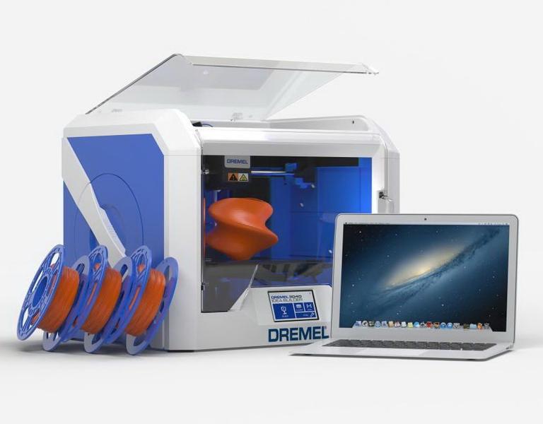 3D принтер Dremel 3D40-EDU и ноутбук
