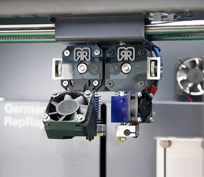German RepRap X350pro печатная головка
