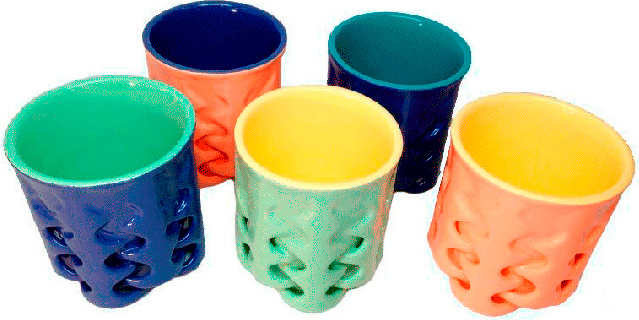 Примеры изделий 3D принтер 3D Systems Cerajet керамический
