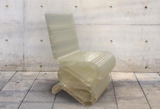 кресло из пластика