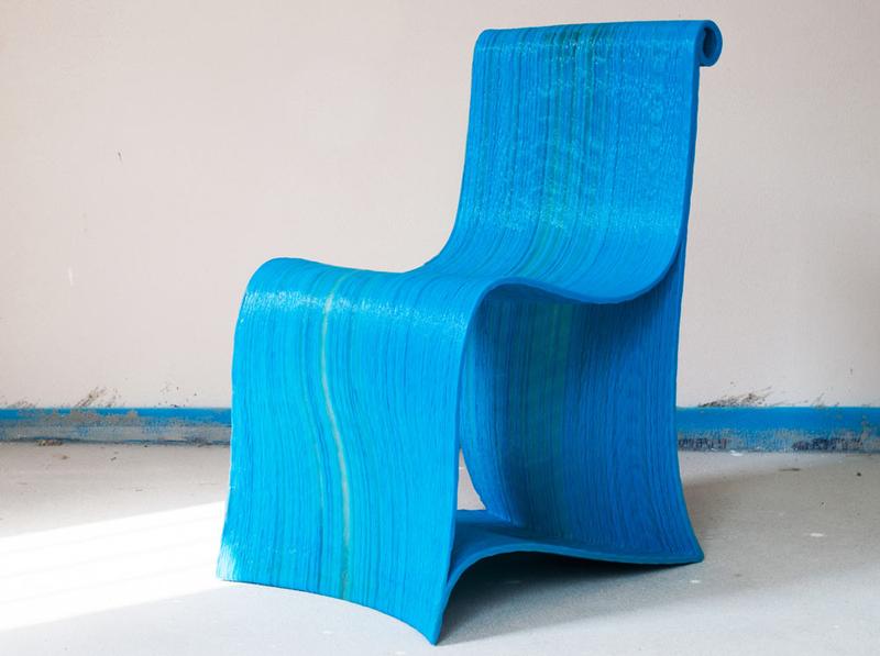 синий стульчик