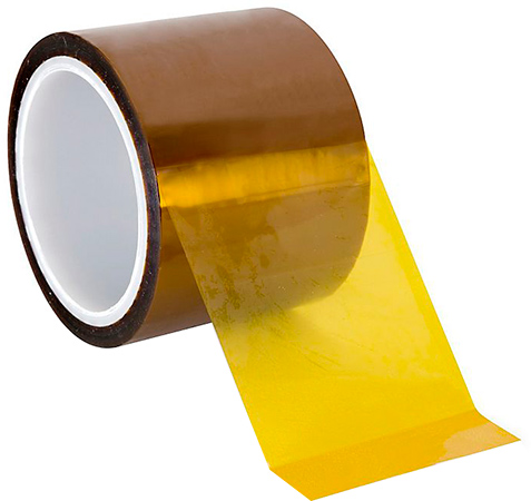 Термостойкий скотч Kapton Tape 50мм х 33м