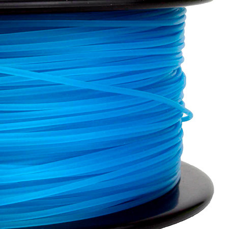 ABS пластик FL-33 1,75 синий флюоресцентный 1 кг