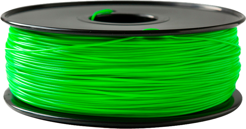 PLA пластик FL-33 1,75 зеленый 1 кг
