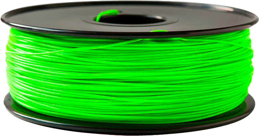 PLA пластик FL-33 1,75 флюоресцентный зеленый 1 кг