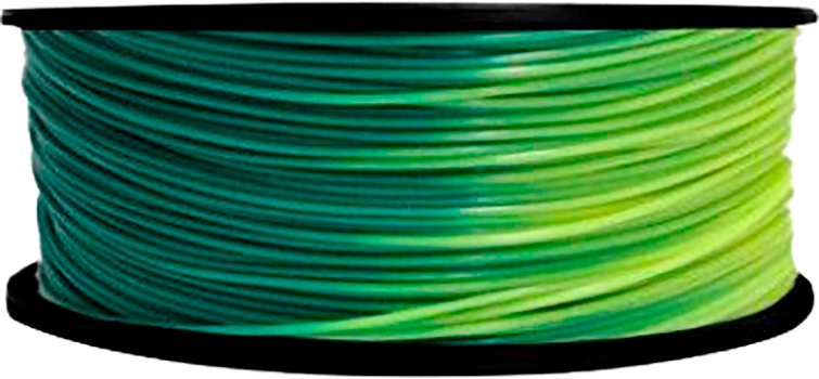 PLA пластик FL-33 1,75 желто-зеленый 1 кг