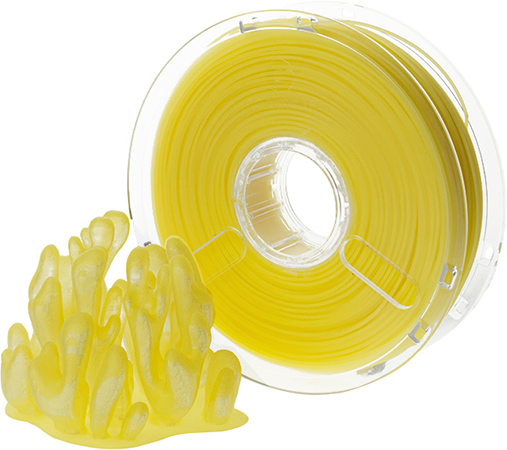 Polymaker PolyPlus PLA 1,75 желтый прозрачный 0,75 кг