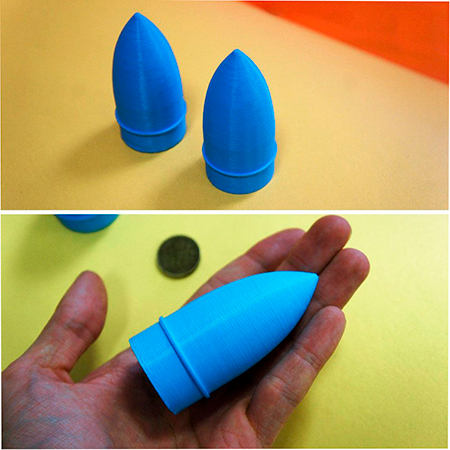 PLA пластик 2,85 REC голубой 0,75 кг
