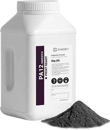Полиамид Sinterit PA12 Smooth Print Ready Powder 2 кг