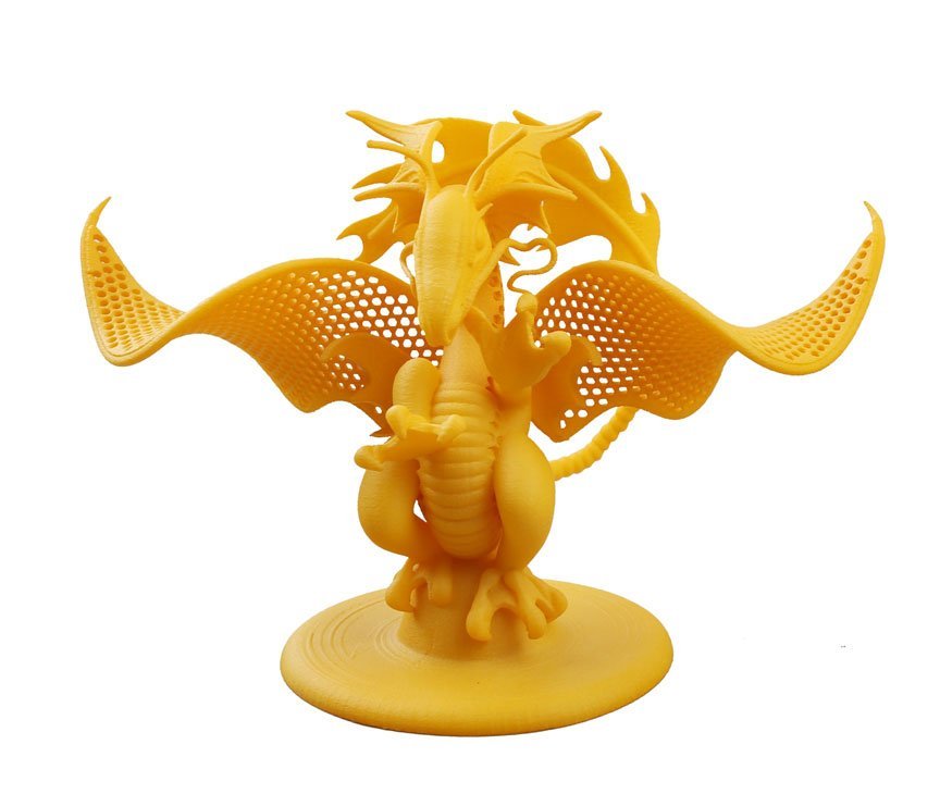 Дракон сделанный на 3D принтере Shining 3D EP P3850