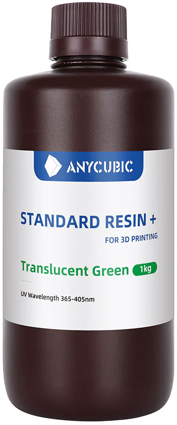 Фотополимер Anycubic Standard Resin+ цвет морской волны 1 кг