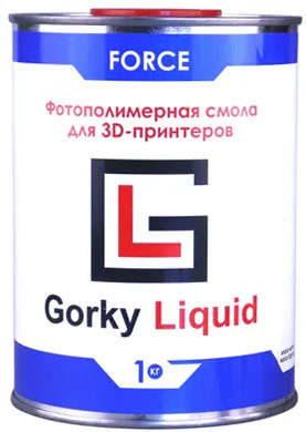 Фотополимер Gorky Liquid Force черный 1 кг