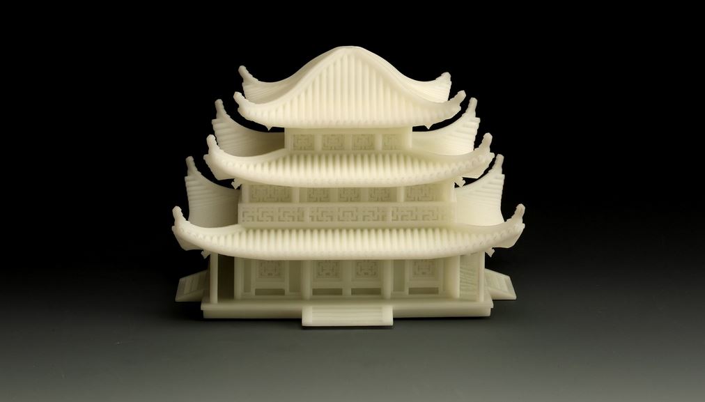 Дом, замок, Печать на 3D принтере UnionTech Pilot SD