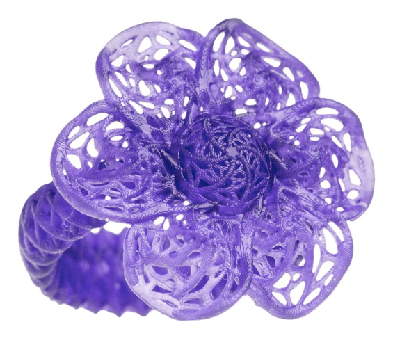 Цветок, печать на XYZPrinting Nobel Superfine
