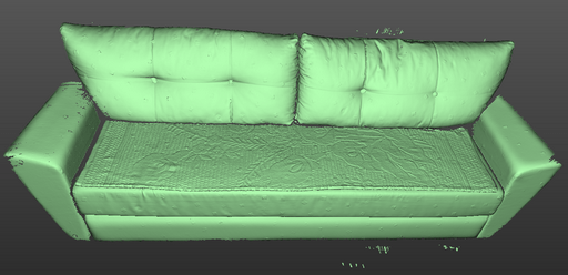3D сканирование дивана при помощи 3D сканера: Scanform L5