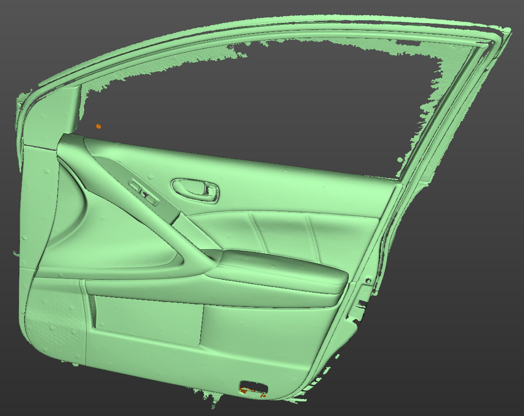 3D сканирование двери (внутренняя сторона) при помощи 3D сканера: Scanform L5